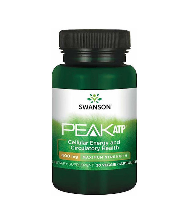 Swanson Peak ATP Maximum Strength 400mg 30 VCaps