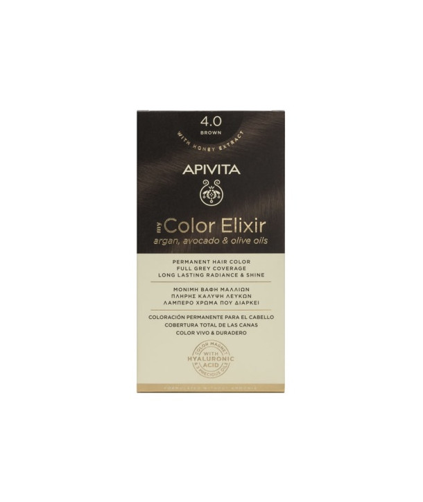 APIVITA MY COLOR ELIXIR ΒΑΦΗ ΜΑΛΛΙΩΝ 4.0 ΚΑΣΤΑΝΟ 50ml