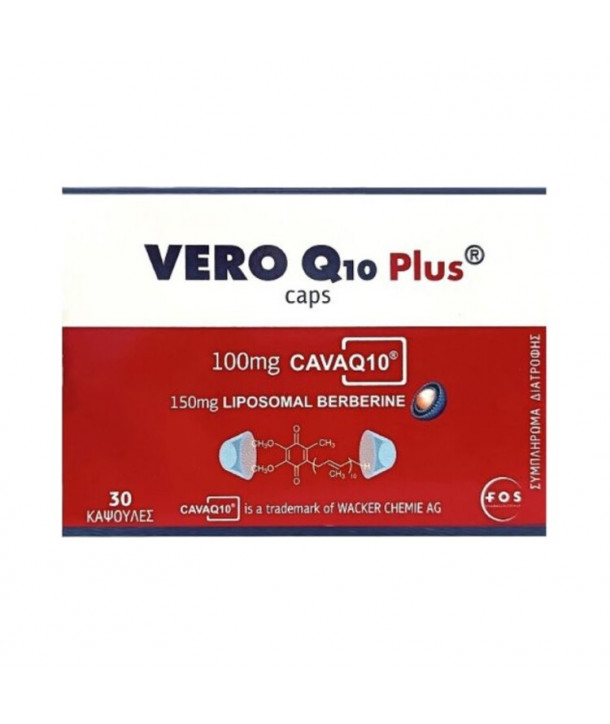 FOS VERO Q10 PLUS 100MG 30CAPS