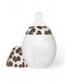 Elhee: Μπιμπερό από ιατρική σιλικόνη 330ml-Animal Print