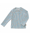 FRESK UV Swimshirt longsleeve Stripes & crabs