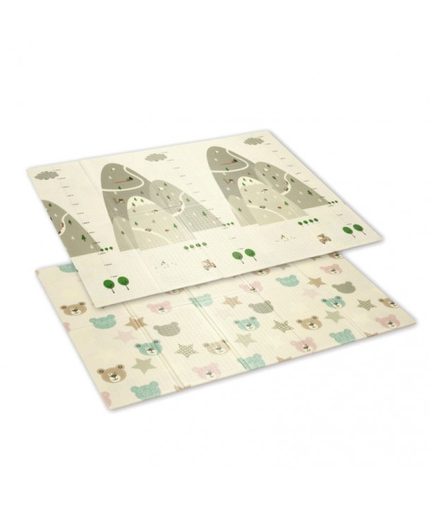 BabyOno Foldable Foam Floor Puzzle Double Sided 150x200cm, 1pc