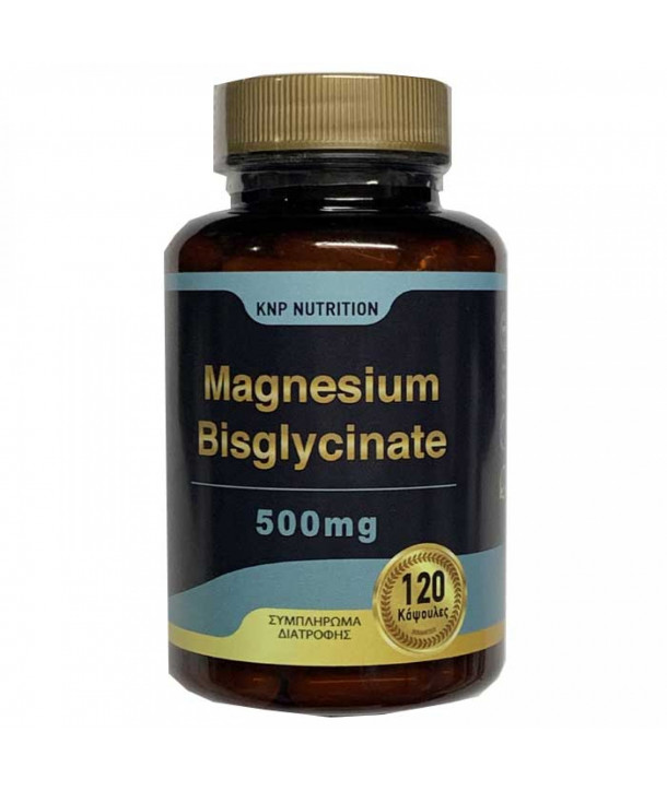 KNP Nutrition Magnesium Bisglycinate 500mg 120 caps
