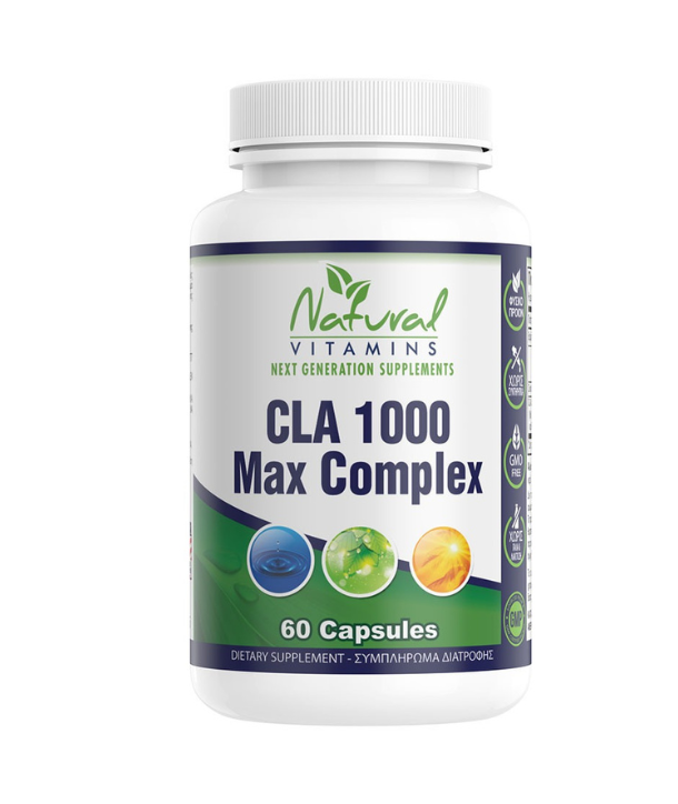 NATURAL VITAMINS CLA 1000MAX COMPLEX 60CAPS