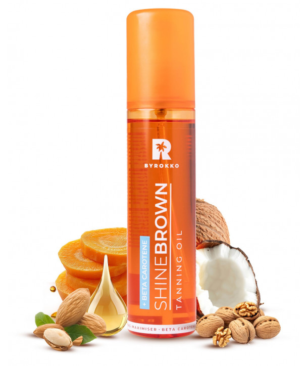 BYROKKO BETA CAROTENE TANNING MAXIMISER OIL 150ml
