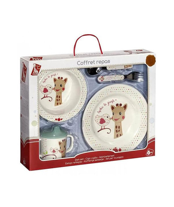 SOPHIE LA GIRAFE DISH SET
