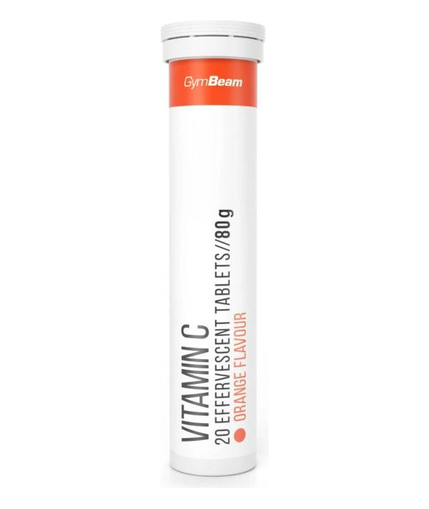 GYMBEAM VITAMIN C 1000mg 20 ΑΝΑΒΡΑΖΟΝΤΑ ΔΙΣΚΙΑ ΠΟΡΤΟΚΑΛΙ
