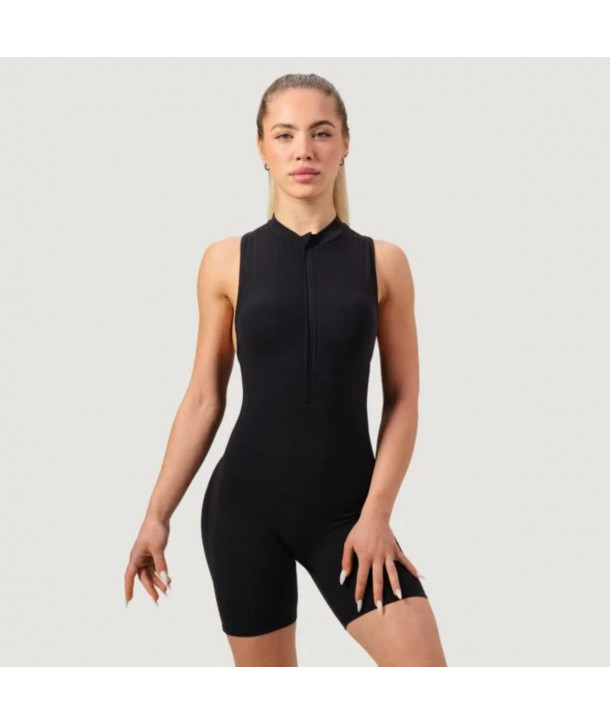 GYMBEAM Γυναικεία Ολόσωμη με Φερμουάρ Black