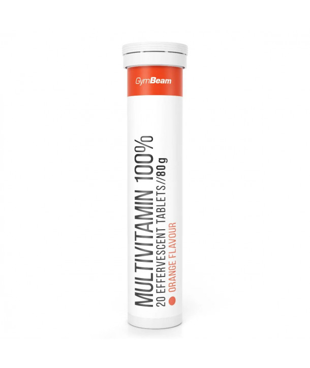 GYMBEAM MULTIVITAMIN 100% 20 EFFERVESCENT TABS