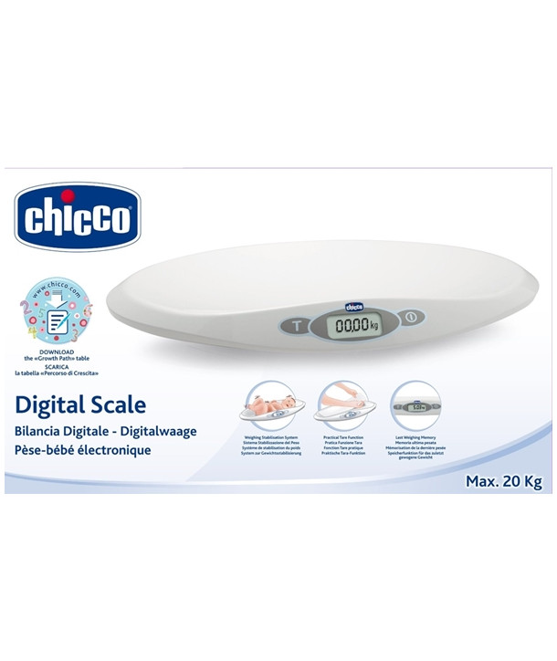 CHICCO ΨΗΦΙΑΚΟΣ ΒΡΕΦΟΖΥΓΟΣ ΜΕ ΟΘΟΝΗ LCD