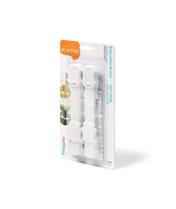 BABYONO Baby safety locks. Universal lock 4 pcs