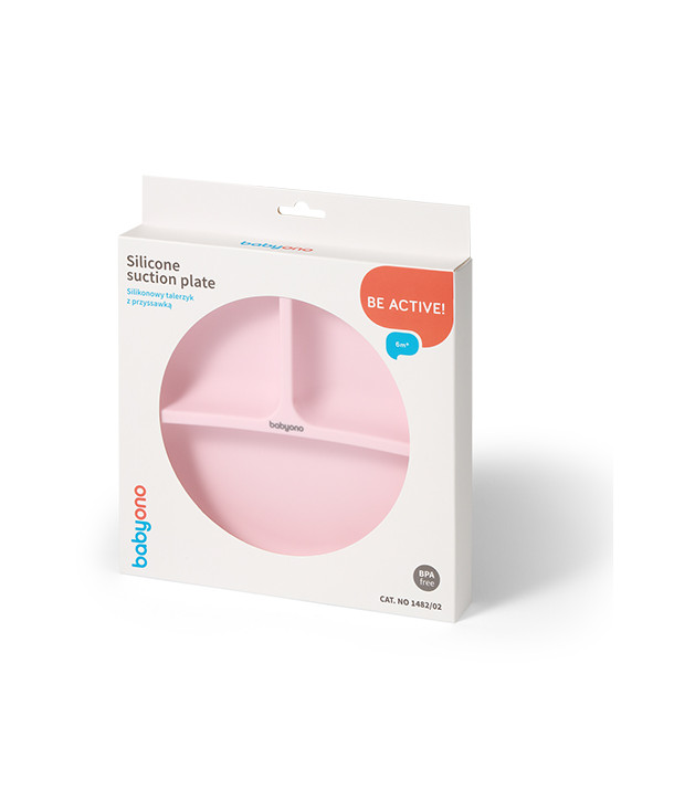 BABYONO Silicone suction plate