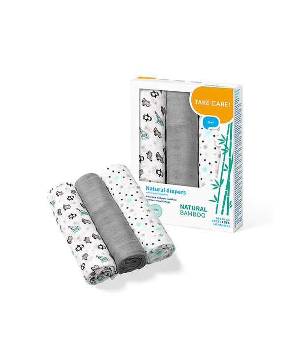 BABYONO Natural diapers with bamboo