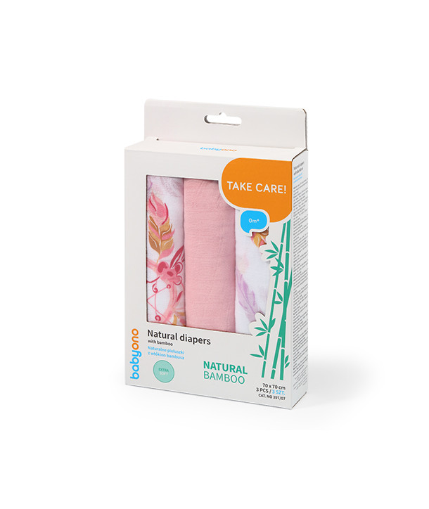BABYONO Natural diapers with bamboo