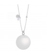ProudMama Bola Olivia Silver Chain Κρύσταλλος