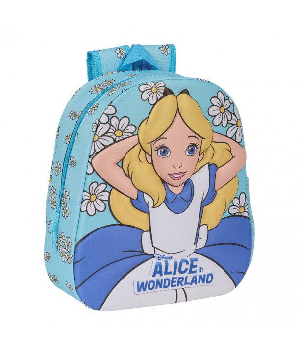 Safta: Tσάντα πλάτης παιδικού 3D Alice in Wonderland