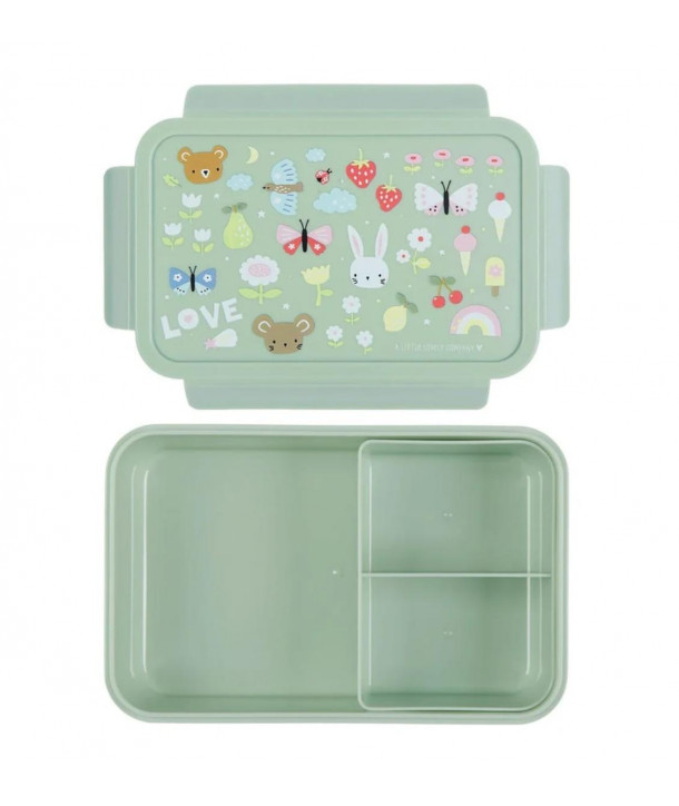A little lovely company: Δοχείο φαγητού Bento με χωρίσματα- 1,2 L-Joy