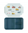 A LITTLE LOVELY COMPANY Bento lunch box: Vehicles