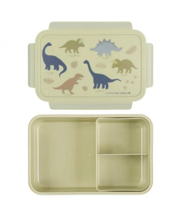 A LITTLE LOVELY COMPANY Bento lunch box: Dinosaurs