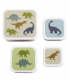 A little lovely company: Σετ 4 δοχεία φαγητού Lunch & Snack Box Dinosaurs