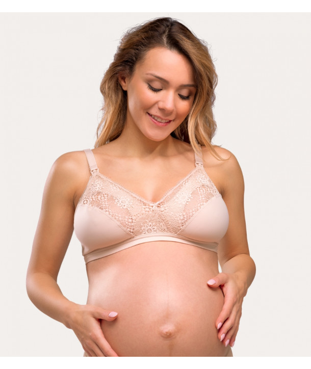Carriwell Σουτιέν Θηλασμού Soft as Silk ROSE BEIGE