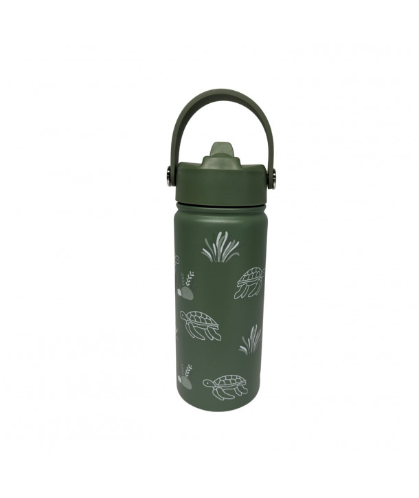 ABO STAINLESS STEEL BOTTLE 500ml – IN A FAST WORLD BE A TURTLE