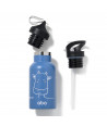 ABO STAINLESS STEEL THERMAL BOTTLE 350ml HELLO! COW ARE YOU?