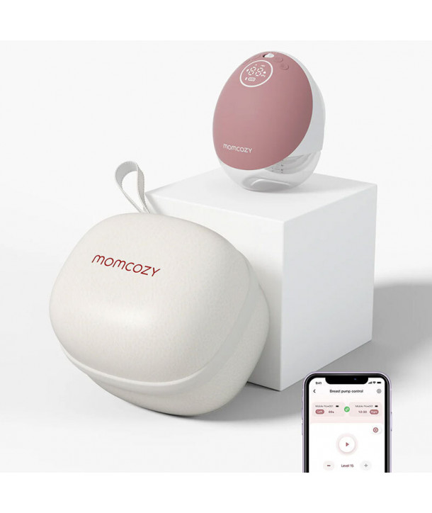 Momcozy M9 Hands-free Μονό Ηλεκτρικό Θήλαστρο Κόκκινο