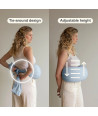 BBHUGME Μαξιλάρι Θηλασμού bbhugme, Blue Melange