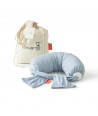 Bbhugme® Nursing Pillow (Blue Melange)