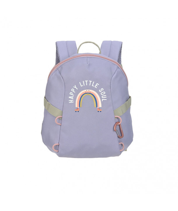 Laessig Tσάντα πλάτης ,Rainbow pastel lilac