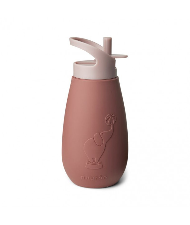 Nuuroo Pax silicone bottle - Mahogany 350ML