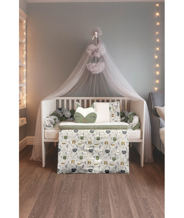 ΑΒΟ Baby Nursery Bedding Seτ FOREST