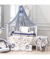 ABO Baby Nursery Bedding Set BOY ON ADVENTURE 3 PCS