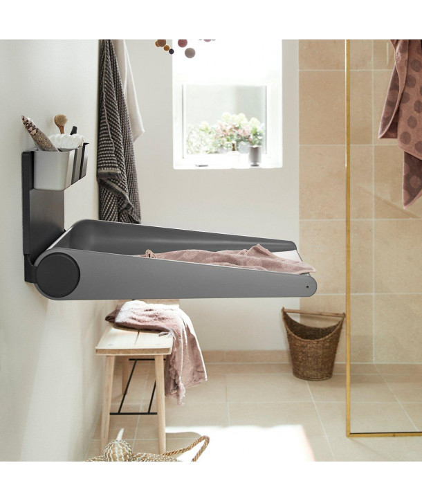 Leander Αλλαξιέρα τοίχου Wally, Dusty Grey
