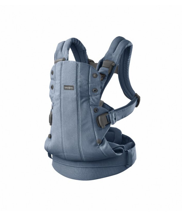 BABYBJORN Baby Carrier Harmony WOVEN MELANGE BLUE