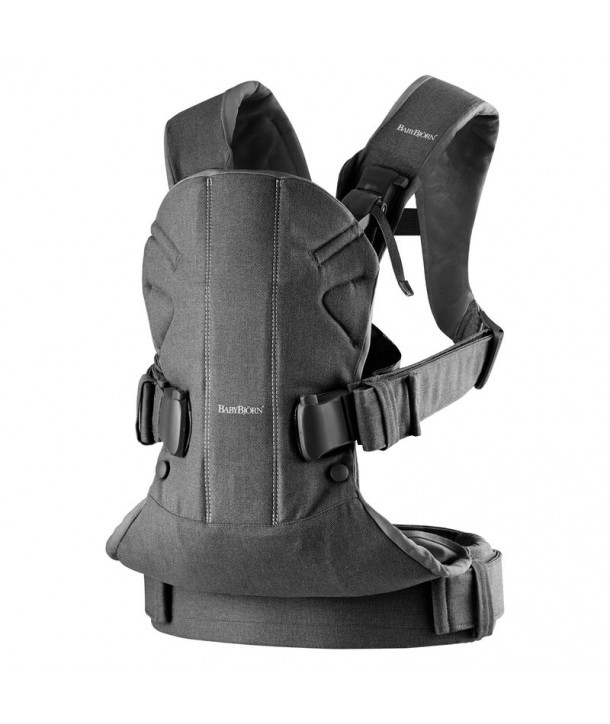 Babybjorn Μάρσιπος One, Woven, Denim Grey/Dark Grey