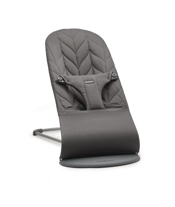 BabyBjorn Ριλάξ Bliss, Woven, Petal quilt, Anthracite