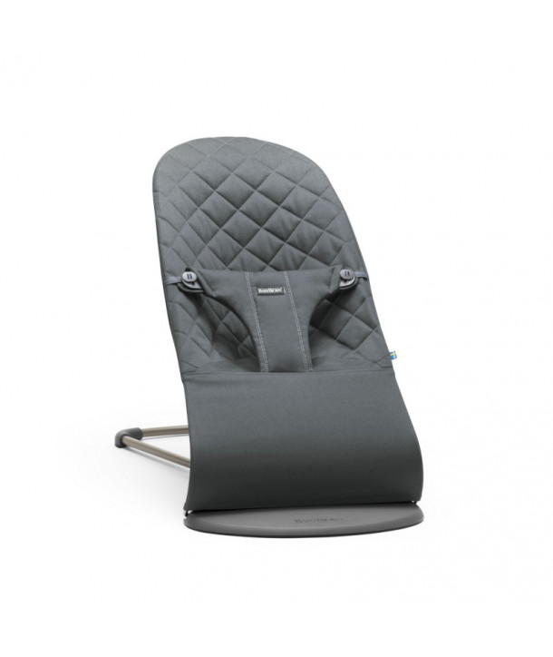 BabyBjorn Ριλάξ Bliss, Woven, Classic quilt, Anthracite
