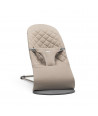 BabyBjorn BOUNCER Bliss, Woven, Classic quilt, Sand Grey
