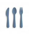MUSHIE Dinnerware Cutlery Set PP Twilight Blue