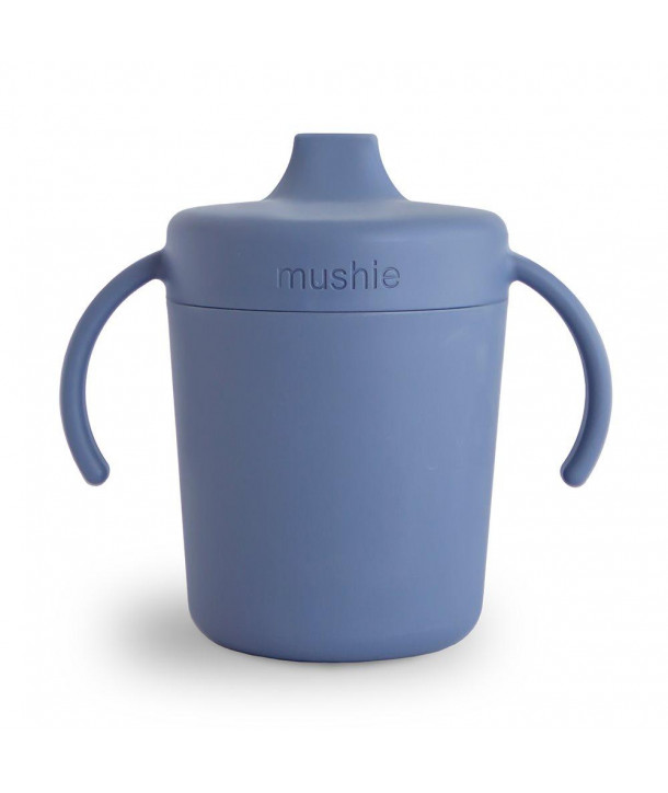MUSHIE Trainer Sippy Cup PP Twilight Blue 230ml