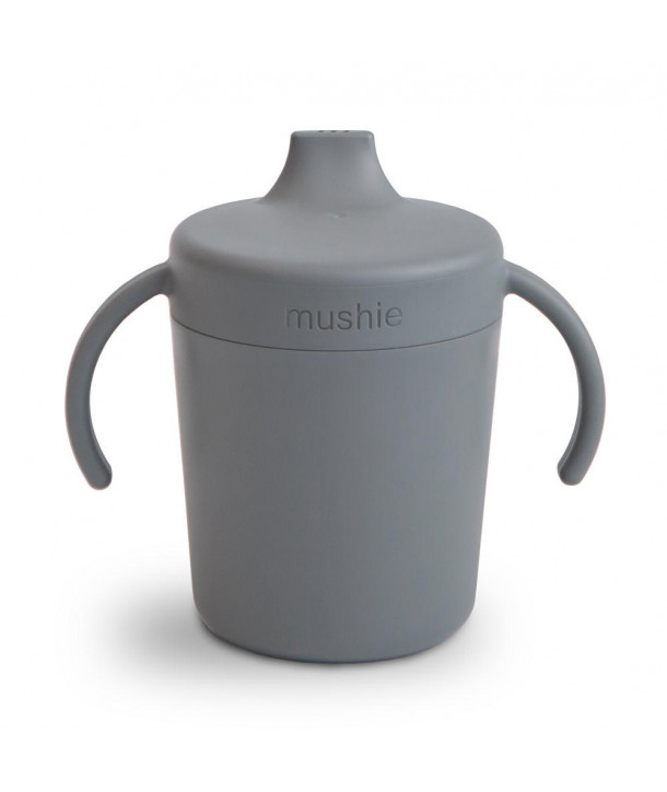 MUSHIE Εκπαιδευτικό Ποτηράκι PP Smoke 230ml