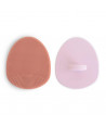 MUSHIE Cradle Cap Brushes Rose/Soft Lilac