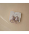 MUSHIE Σετ 2 Τροφοδότες Φαγητού Σιλικόνης Soft Lilac