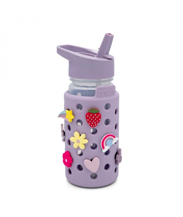 Melii – Παγούρι με Charms Μωβ 450ml