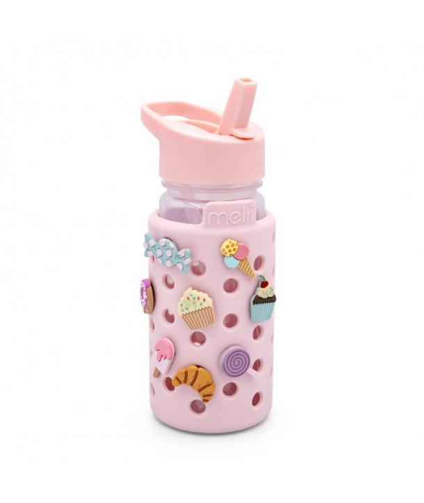 Melii – Παγούρι με Charms Ροζ 450ml