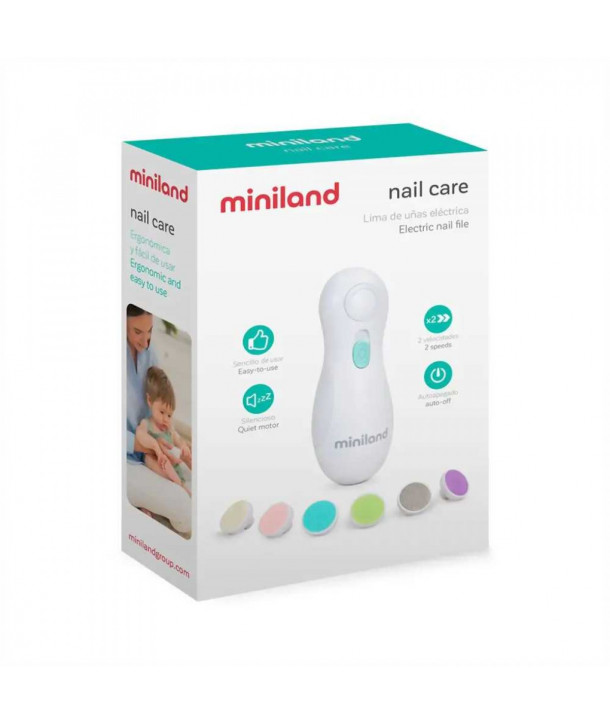 MINILAND BABY NAIL TRIMMER ΗΛΕΚΤΡΙΚΗ ΠΑΙΔΙΚΗ ΛΙΜΑ