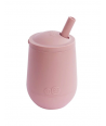 Ezpz Εκπαιδευτικό ποτήρι Mini Cup + καλαμάκι Blush