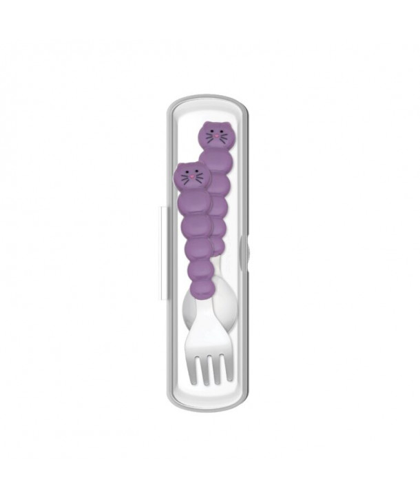 Melii Set Utensils and Travel Case 12+m CAT